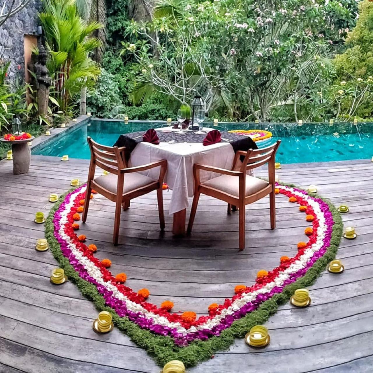 D'Legon Villas Ubud Esterno foto